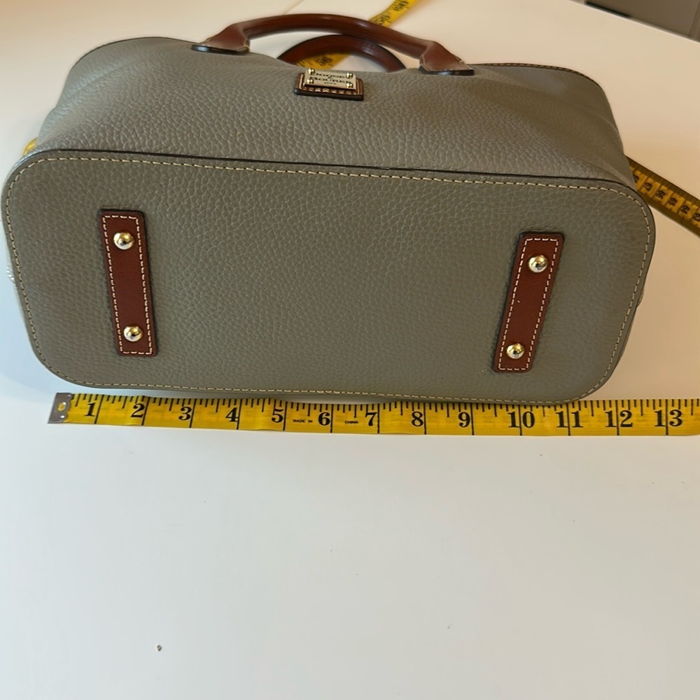 Dooney and Bourke Pebble Grain Brielle gray in color - Picture 14 of 16